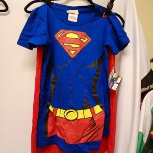 DC Superhero Kids Costume - Blue, Red, and Yellow